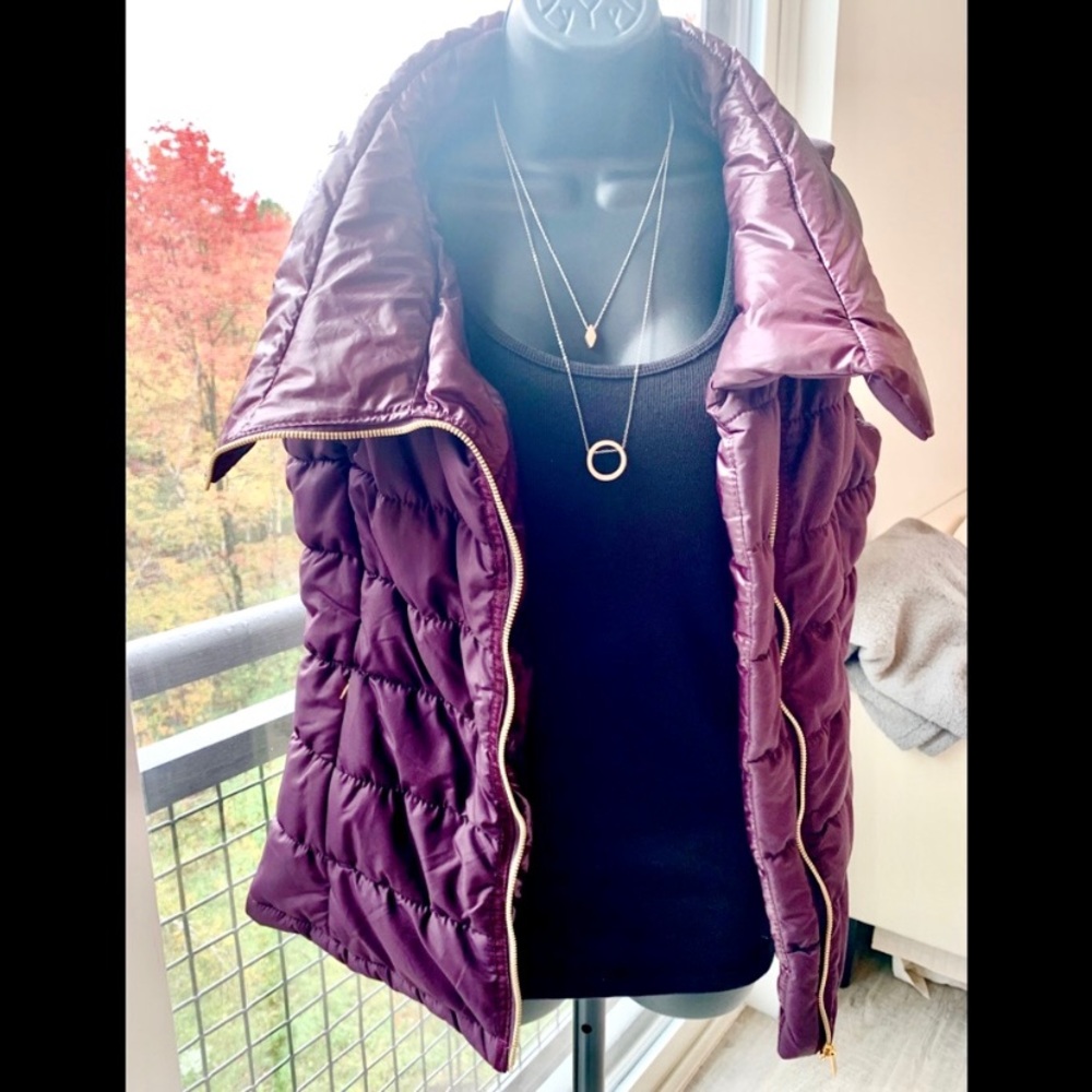 Workshop Republic Purple Puffer Vest / Jacket